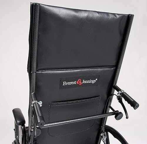 Miniatura 6 de Everest & Jennings Advantage - Silla de ruedas reclinable para adultos y personas mayores, asiento de 16 pulgadas, respaldo alto