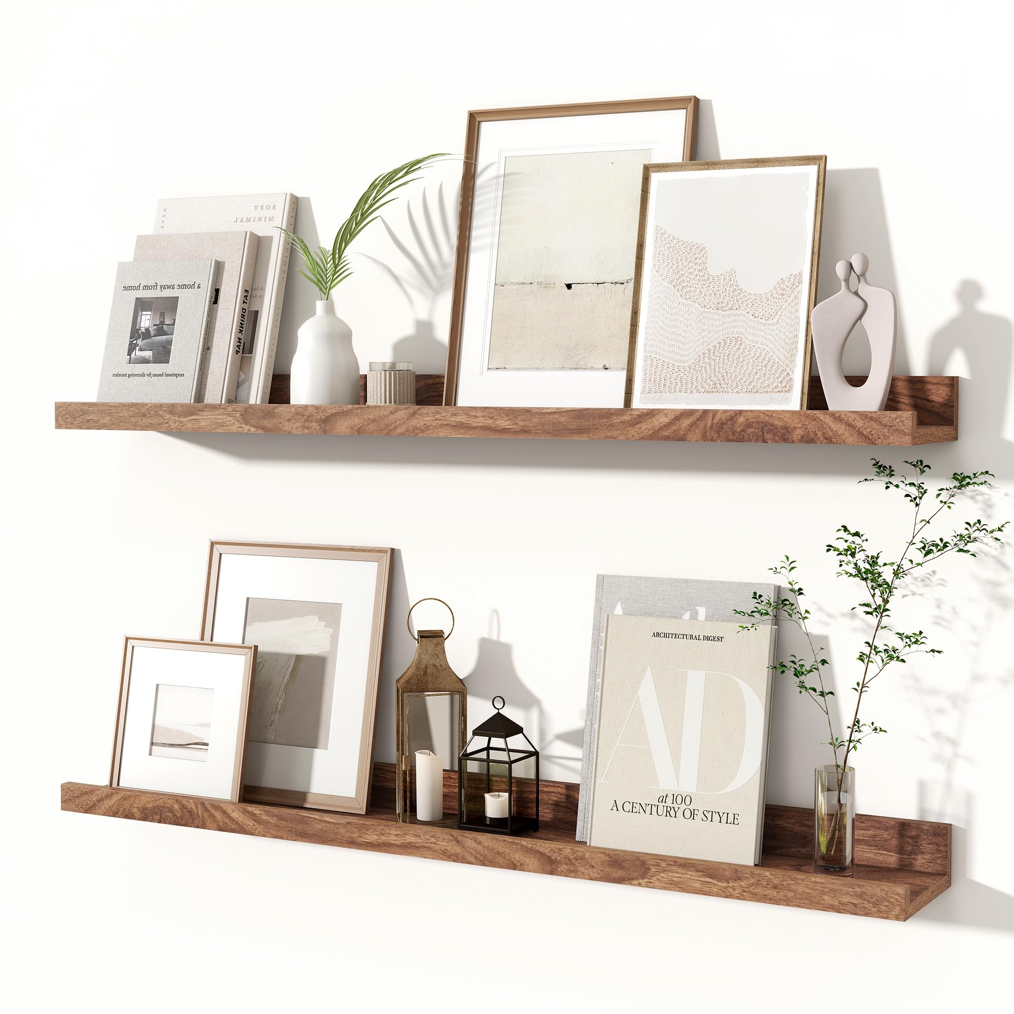 Amazon.com: Fun Memories Picture Ledge Shelves Set of 2, 32 Inch