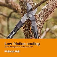 Vista 7 de Fiskars 28" Loppers for Tree Trimming, Heavy Duty, Rust-Resistant Sharp Bypass Steel Blade Loppers, Branch Cutter up to 1.5" Diameter Cut Capacity