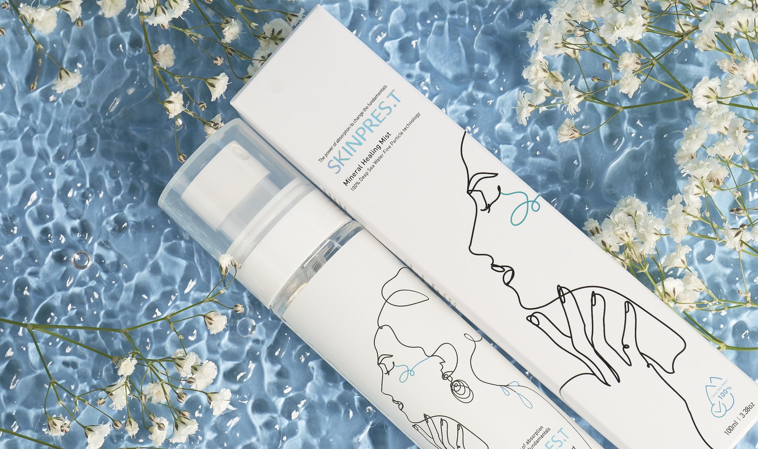 Amazon.com: SKINPRES.T Mineral Healing Mist 3.4 fl oz : Belleza y Cuidado Personal