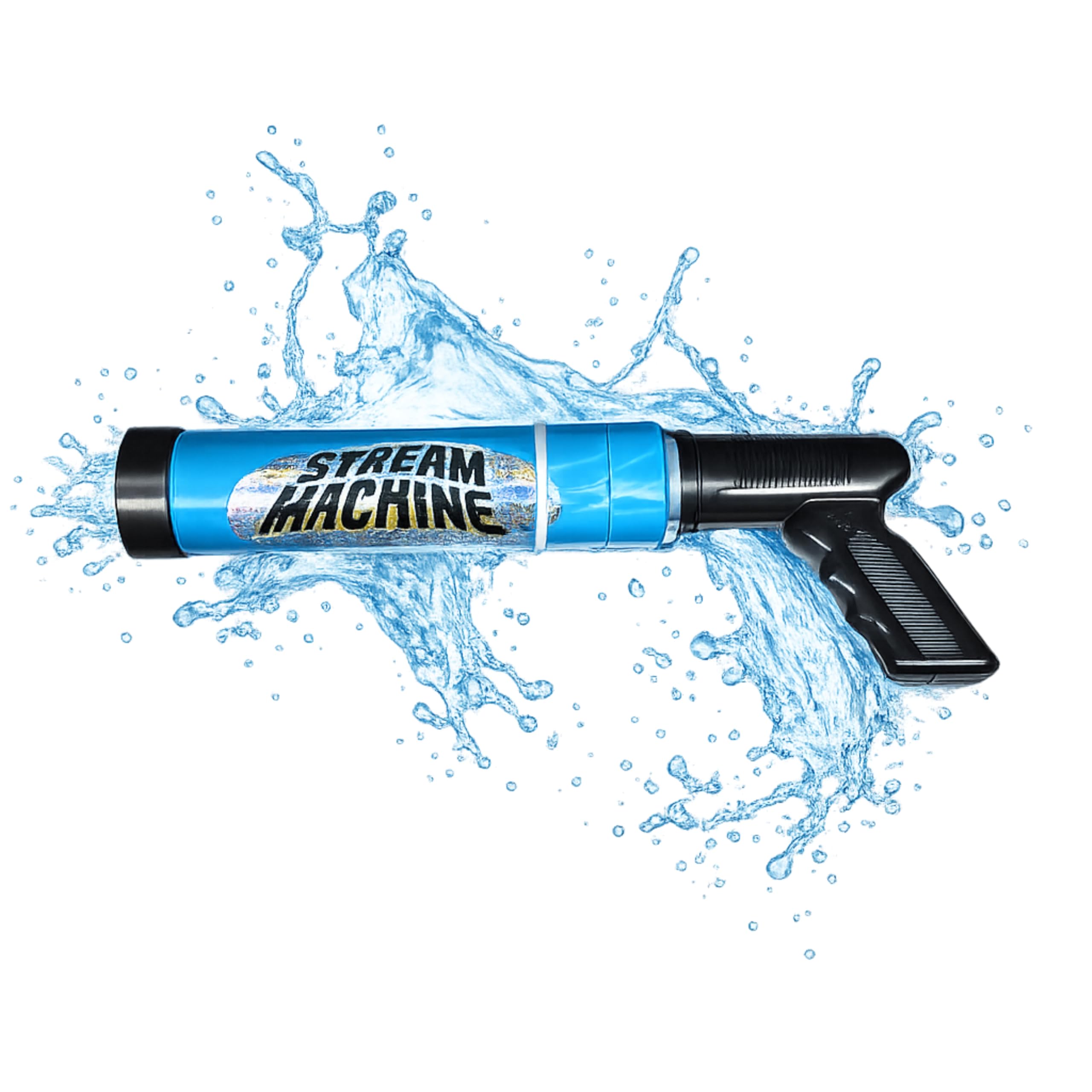 Photo 1 of Stream Machine Water Gun Launcher - Single Barrel Water Blaster - Squirt Gun for Outdoor Games - Swimming Pool Toys (Colors Vary)