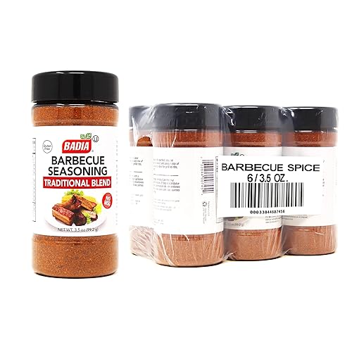 Badia Condimento para barbacoa, 3.5 onzas (paquete de 6)