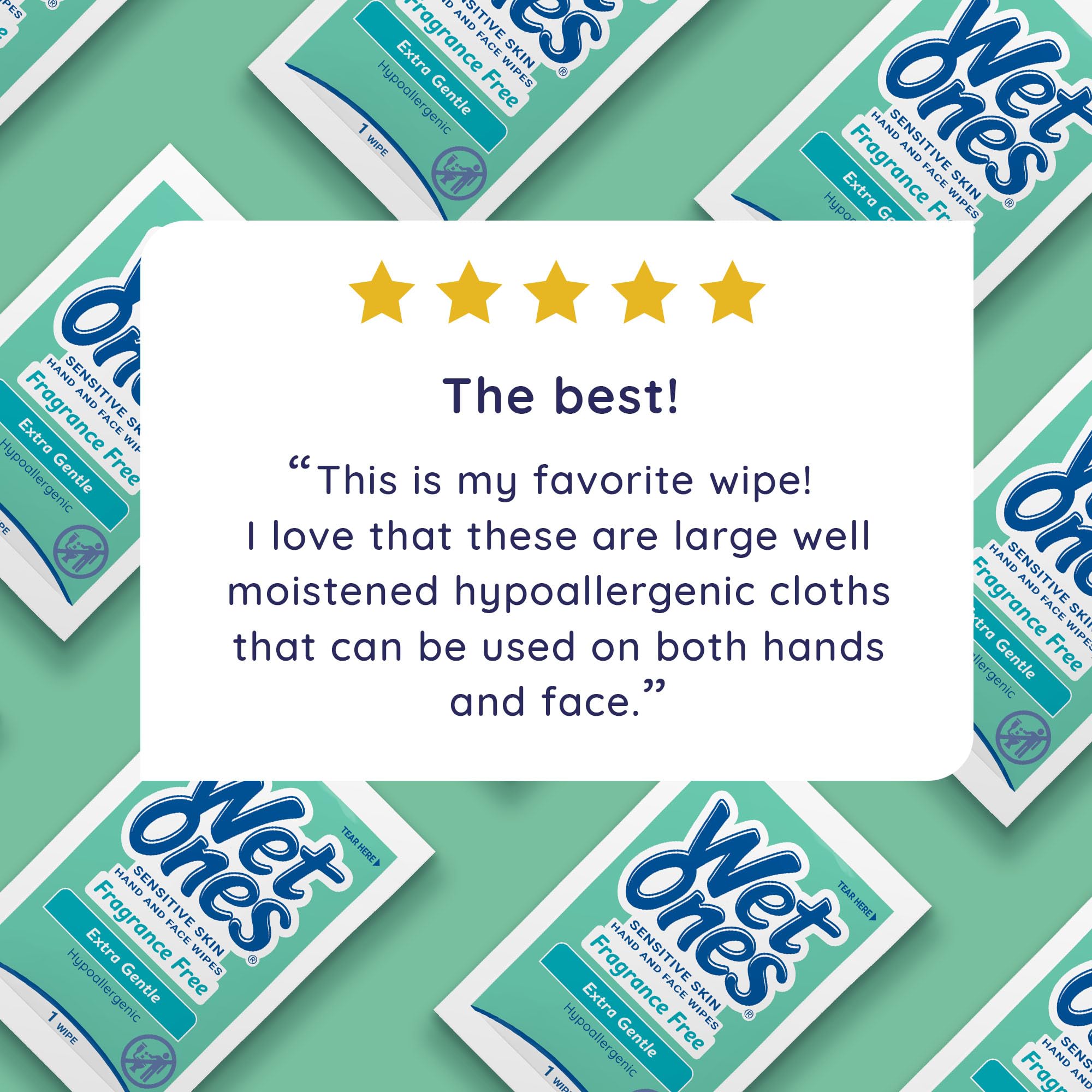 Wet Ones Sensitive Skin Hand Wipes - 24 Count -5 Wet Ones Sensitive Skin Hand Wipes - 24 Count -5