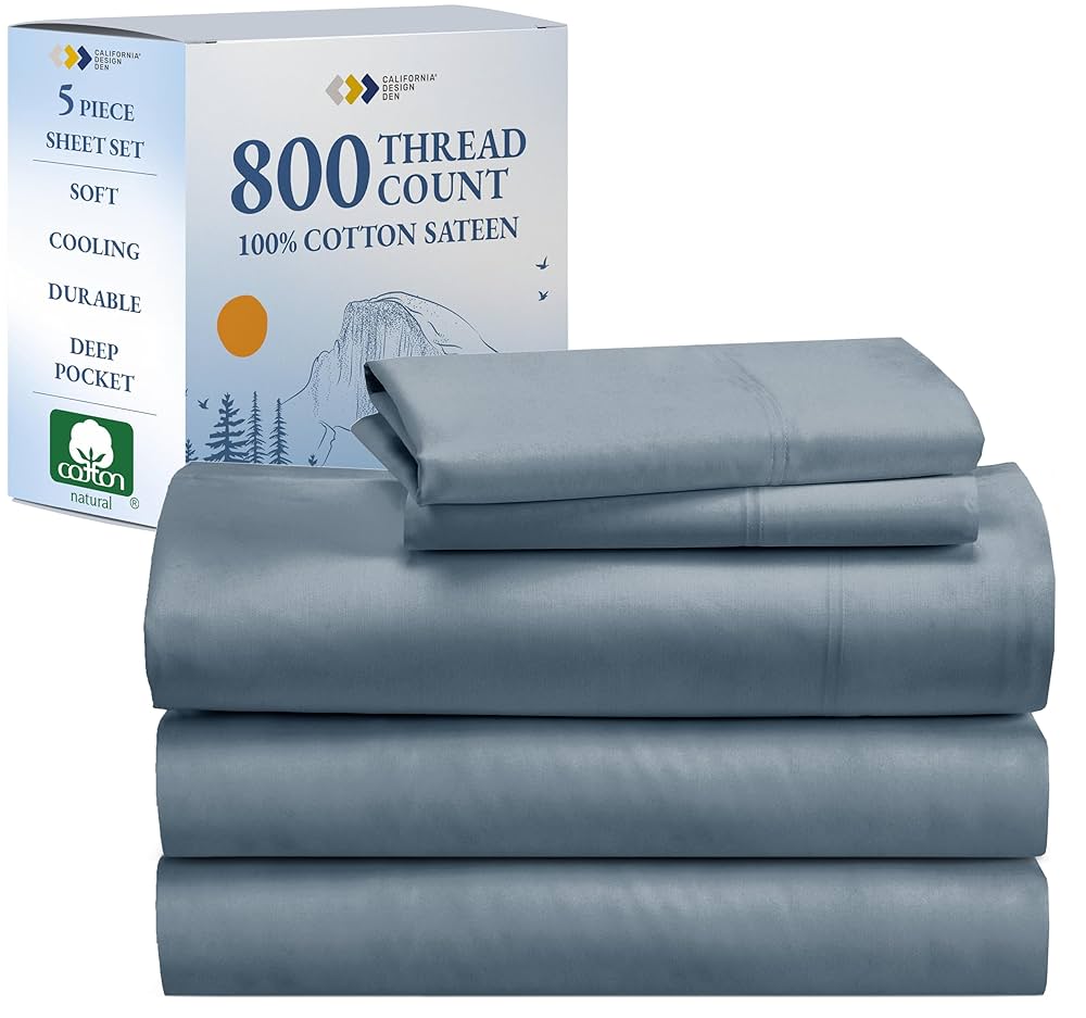Amazon.com: California Design Den Split King Sheets Sets for