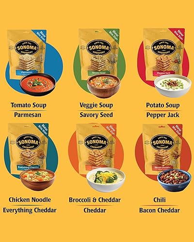 Miniatura 3 de Sonoma Creamery Galletas crujientes de queso