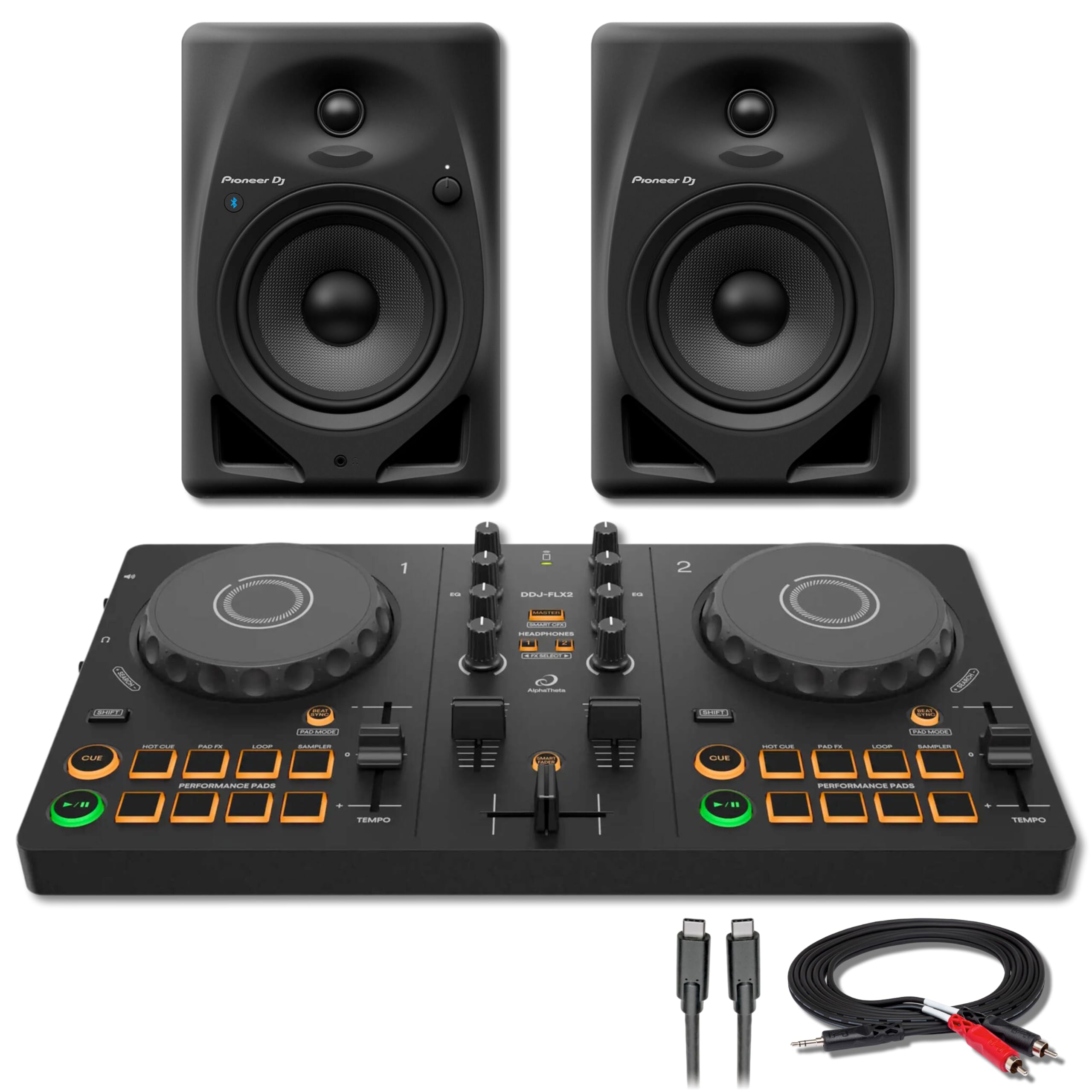 DDJ-FLX2とPCスピーカーセット AlphaTheta DDJ-FLX2 — DJ TechTools