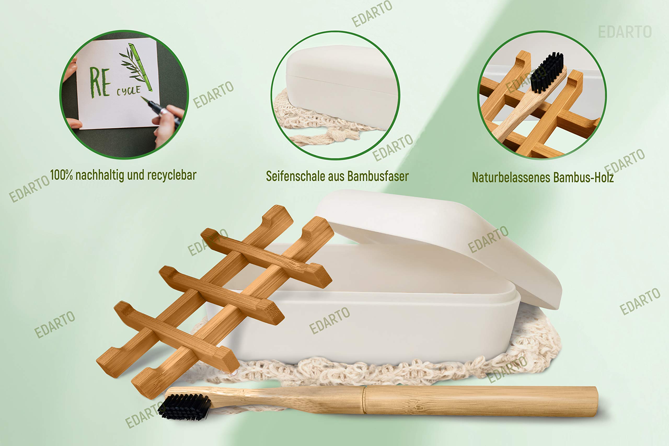 4 Pz Porta Saponetta da Viaggio, Portasapone con Coperchio, Contenitore 4 Pz Porta Saponetta da Viaggio, Portasapone con Coperchio, Contenitore