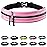 Fitgriff Running Belt for Men & Women - Secure Jogging Pouch for Phone, Keys & Essentials - For All Cell Phones (Pink, 24.5 - 35.5 Waist Size)