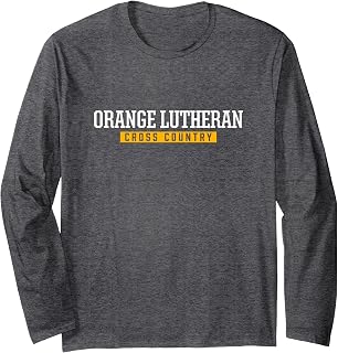 Orange Lutheran High School Cross Country Long Sleeve T-Shirt