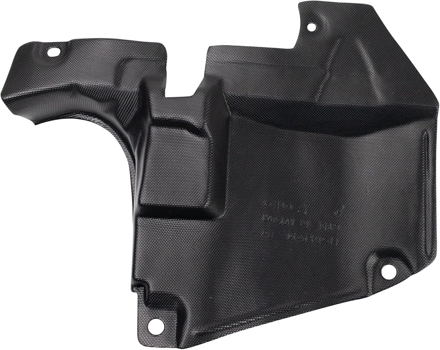 TRQ Front Right Inner Fender Liner Black Passenger Side Compatible with 2017-2023 Mazda CX-5 MA1251116