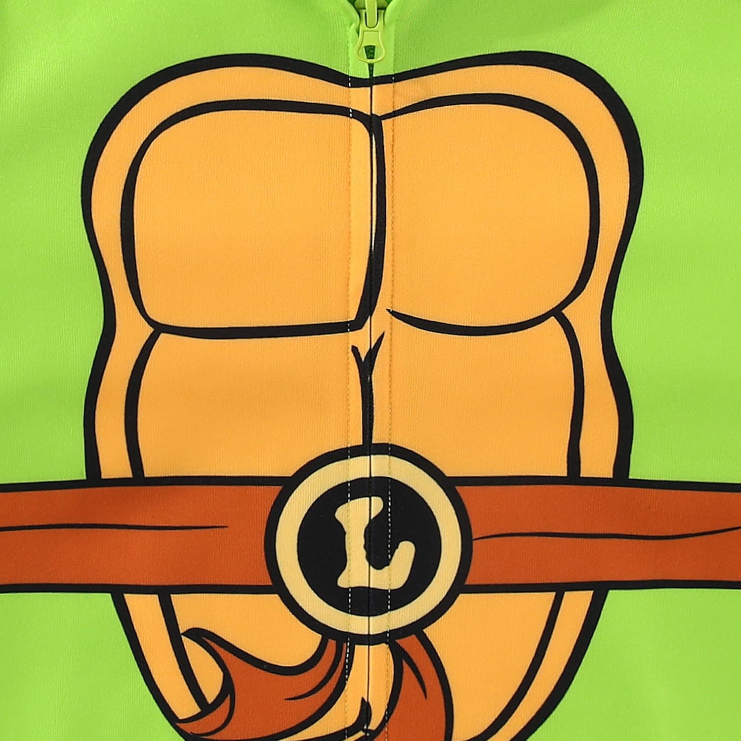 Nickelodeon Teenage Mutant Ninja Turtles TMNT Leonardo Boys Full Zip Up Hoodie for Toddler and Big Kids - Image 2