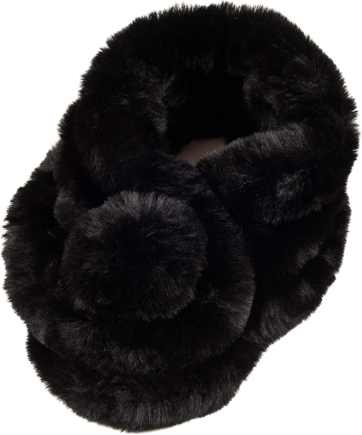 Fur Collar Scarf for Women Faux Fur Scarves Neck Shrug for Spring Fall Winter Coat Dress - Image 4