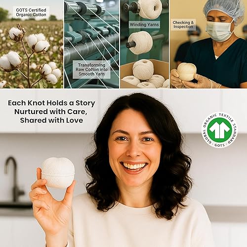 Miniatura 4 de Cuerda de cordel  Cordel de cocina de carniceros  Perfecto para carne y preparación de alimentos  Artesanía de cocina para panaderos  Algodón