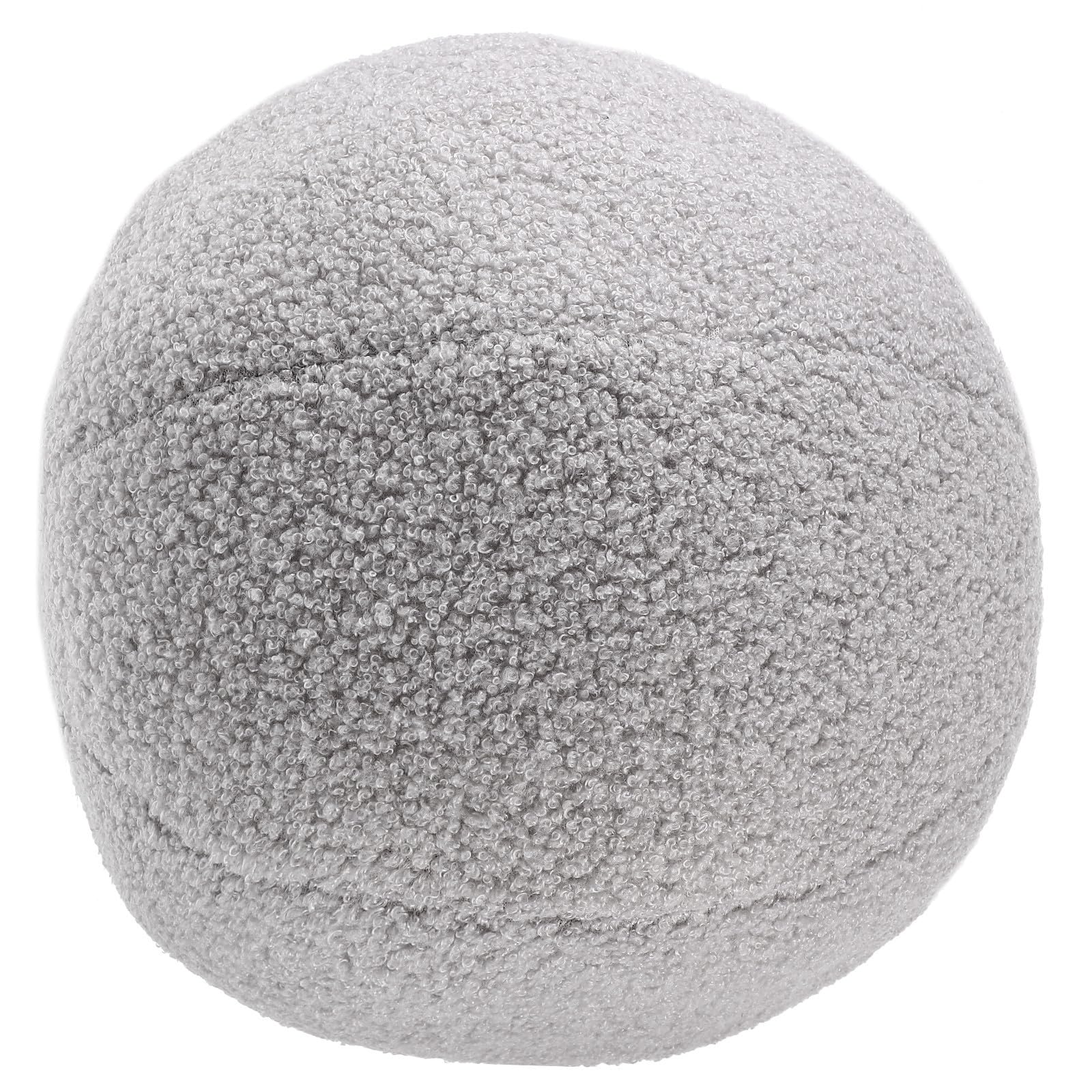 Coussin boule en peluche douce et coton PP pour decoration moderne de canape