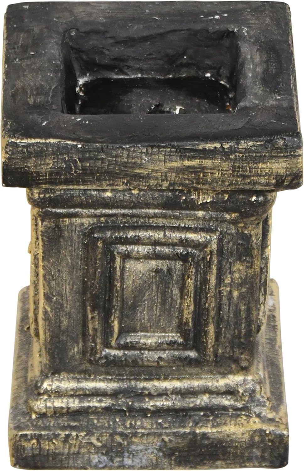 Puleo International Pre-Lit 4.5' Potted Natural Pine Artificial Christmas Tree with 70 Lights, Green