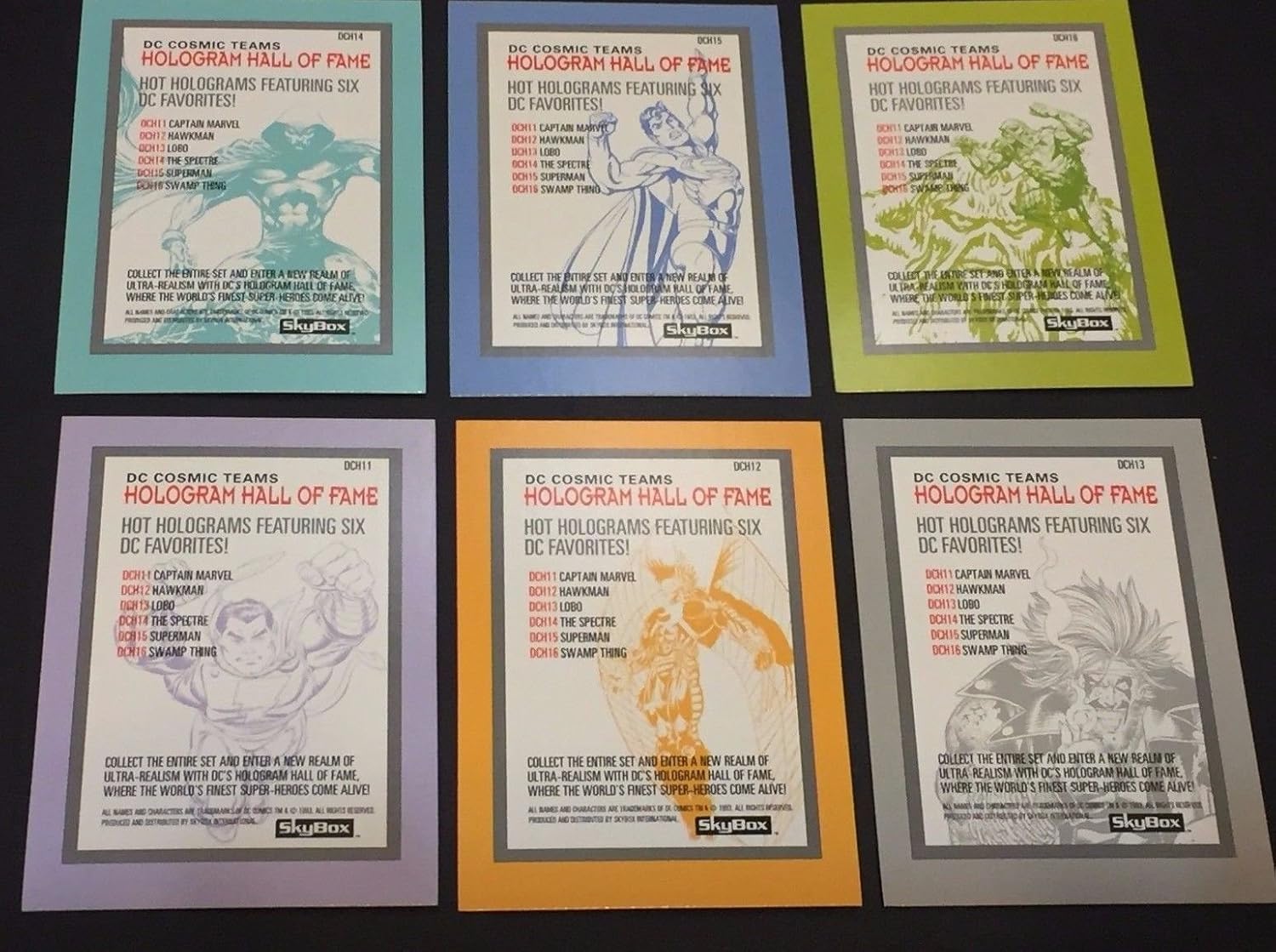 DC Cosmic Teams Trading Cards Box -36 Count