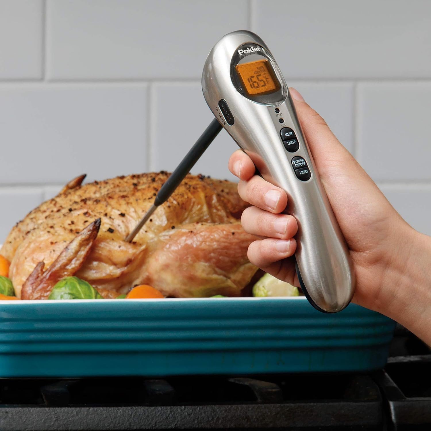 Safe Serve Instant Read Thermometer: Home & Kitchen
