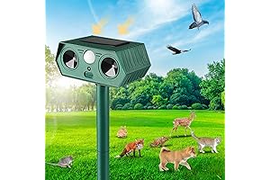 2024 Solar Ultrasonic Animal Repeller: Protect Your Outdoors from Unwanted Guests