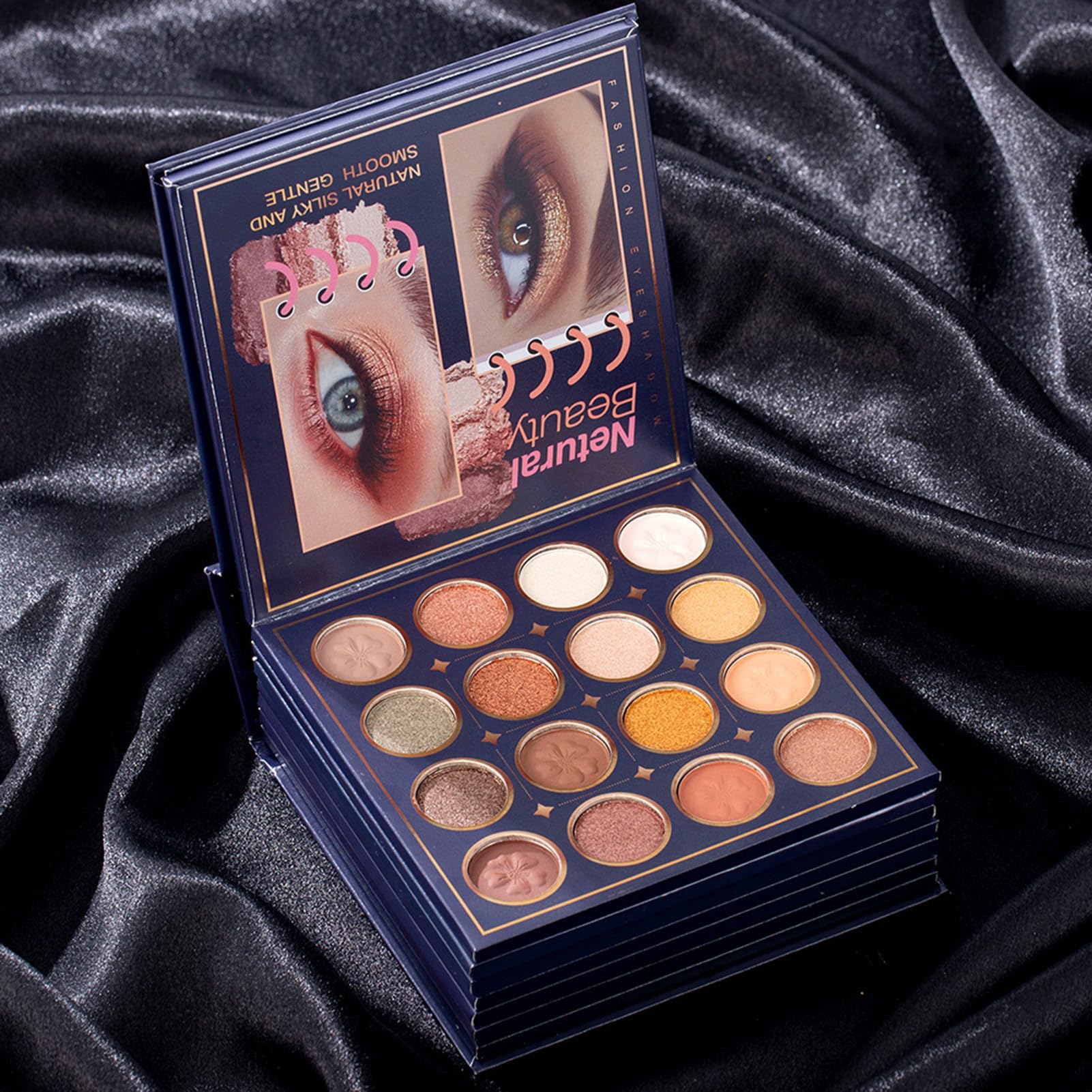 Palette Trucco Colore Per Labbra In Polvere Matte Shimmer A Lunga Durata | Trucco in Polvere per Blush e Occhi Ideale per Viso Occhi Labbra Compleanno Feste San Matrimonio Appuntamenti Viaggio e