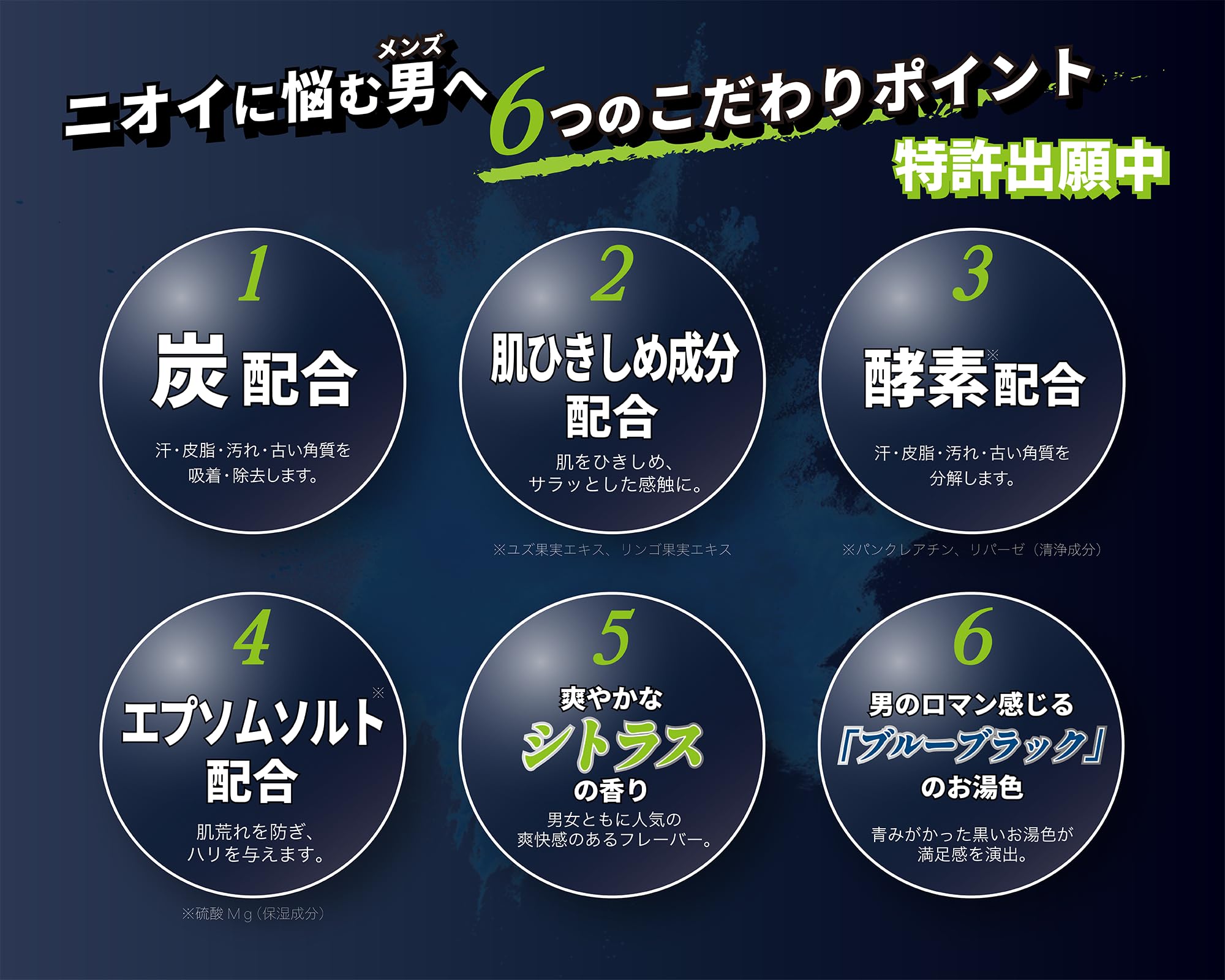 Amazon.co.jp: エプソムソルト 配合 入浴剤 ブラックバス バスパウダー