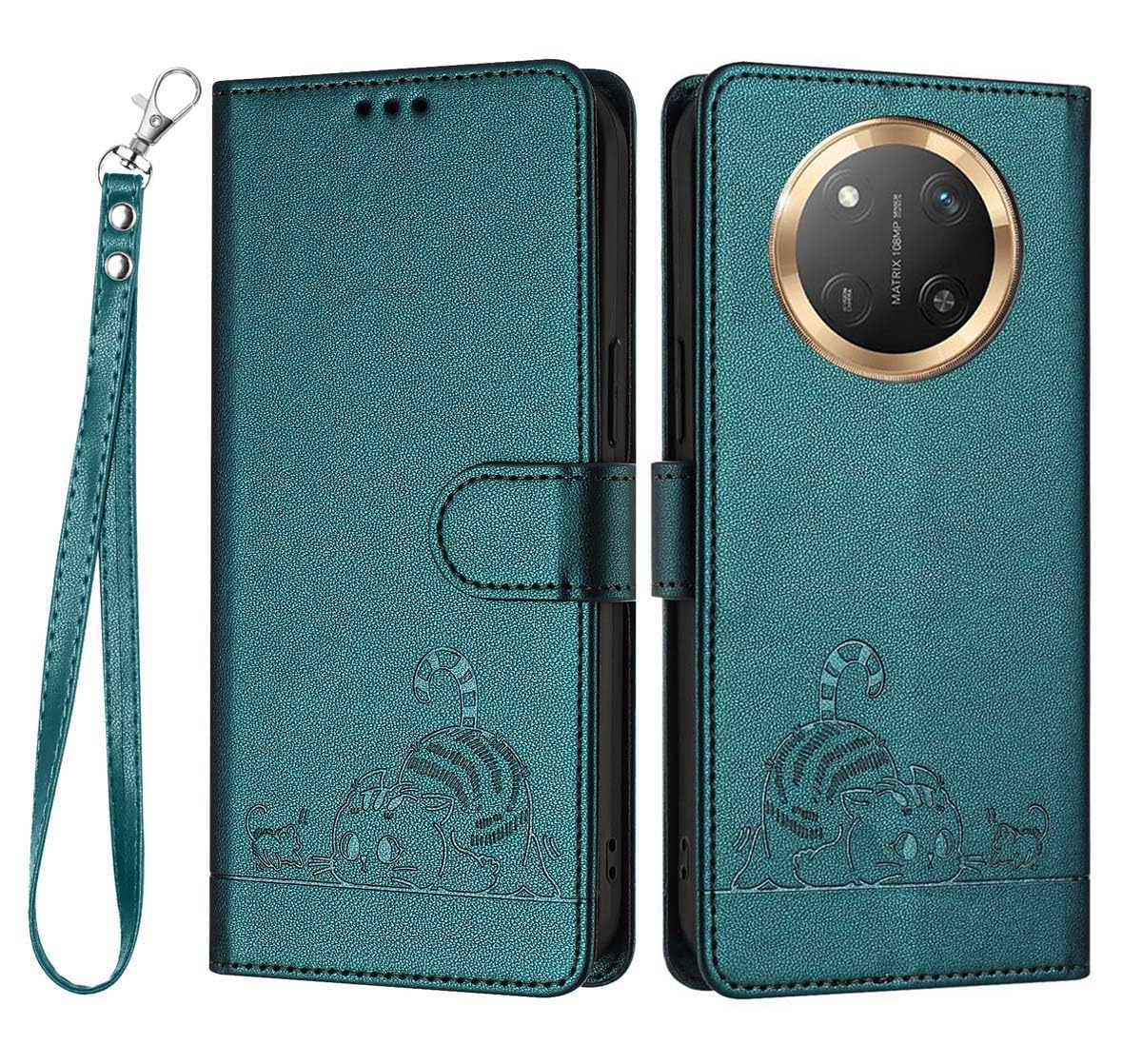 GOKEN Custodia Portafoglio Per Honor X9a / Magic5 Lite 5G | Cover Flip