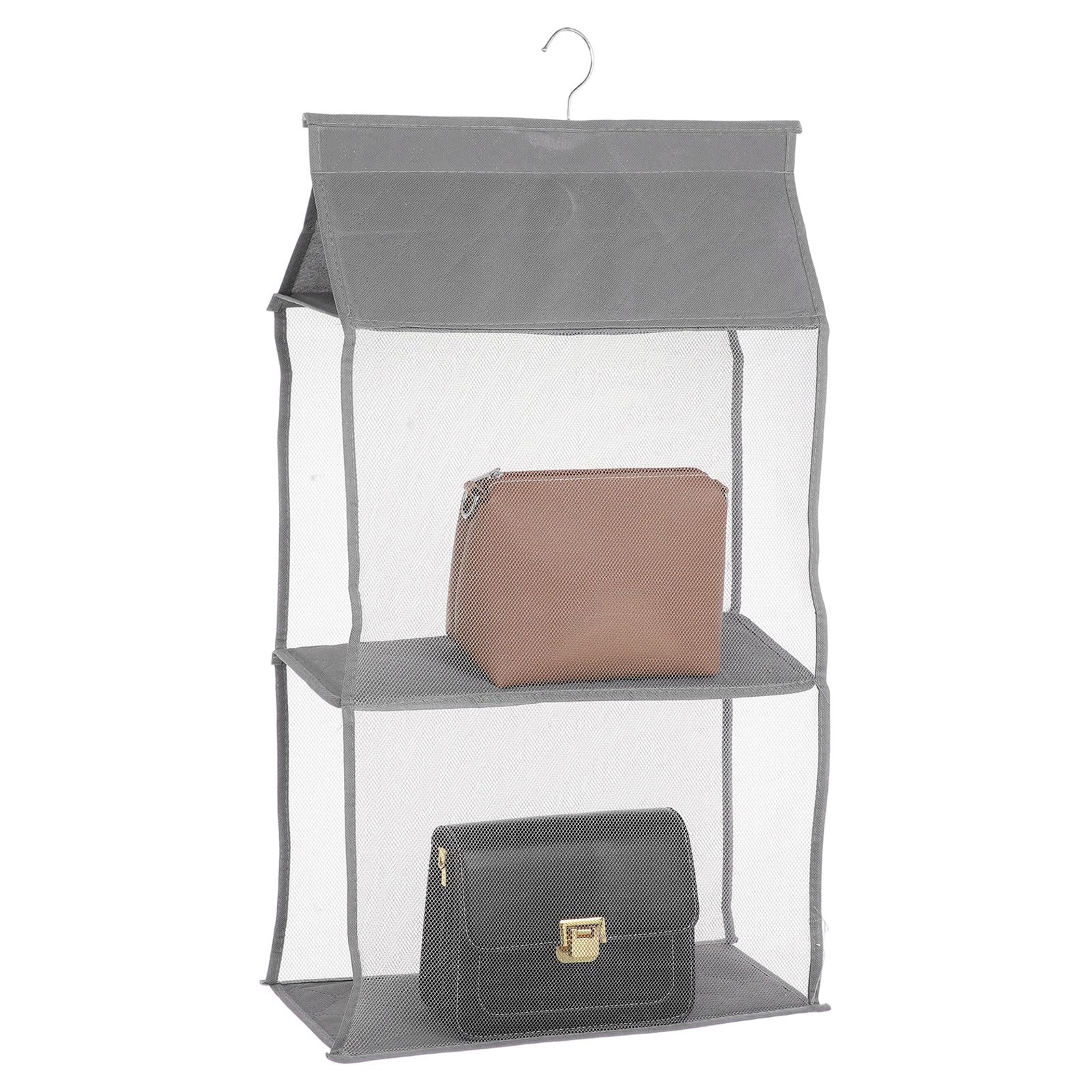 Organiseur de sac à main à suspendre rotation 360° pour un accès complet à vos accessoires