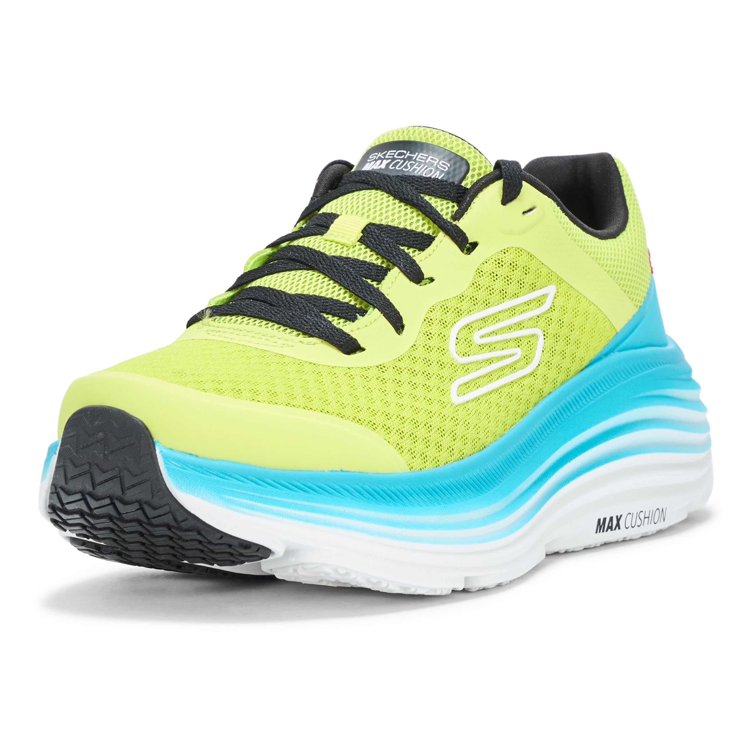 Skechers Men's Max Cushioning Endeavour Sneaker, Lime, 10.5