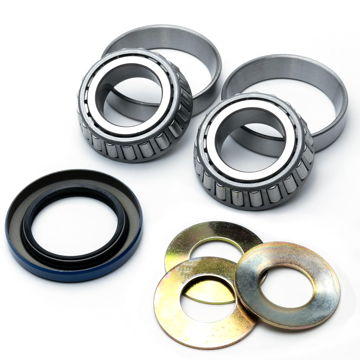 HD Switch Front Wheel Fork Caster Spindle Bearing & Seal Rebuild Kit for Exmark Toro 116-5647 254-94 254-72 1-543509 1-543508 1-543511 Z-Master Laser Z Grandstand 116-6703-01 121-7988-01 116-6701-01