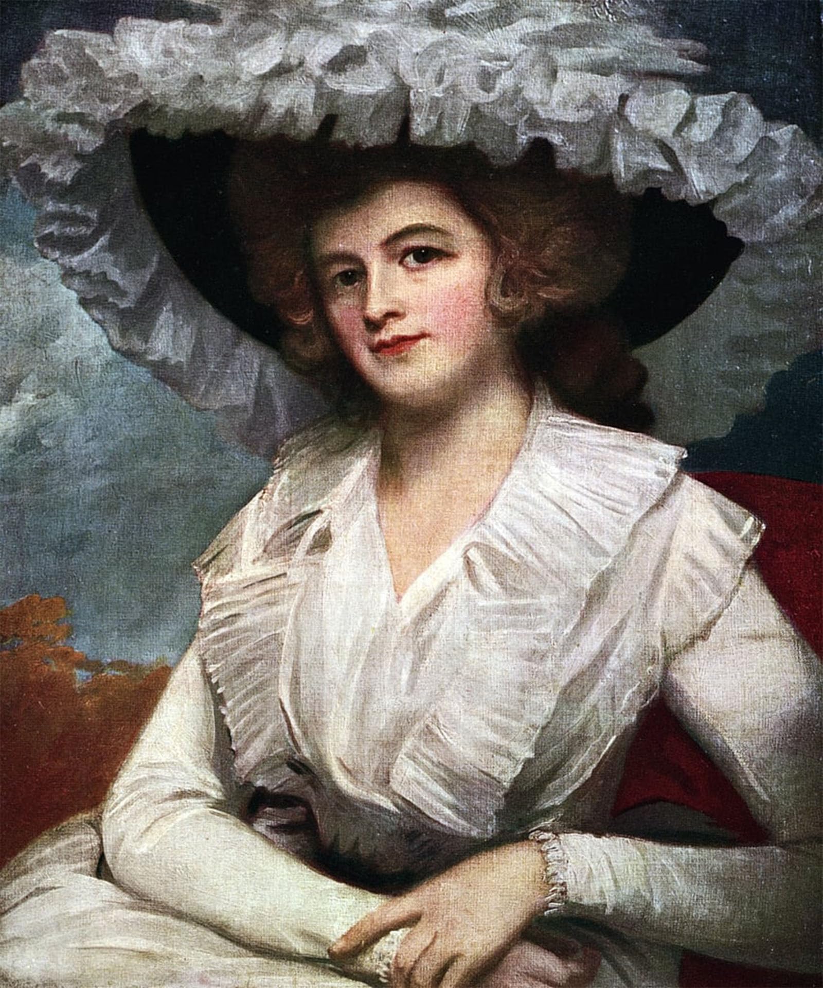 POSTERIIk Famous Print Pop Art Wall Art Graffiti Lady Mary Forbes by George Romney Art Prints for Home Decor 60x90cm