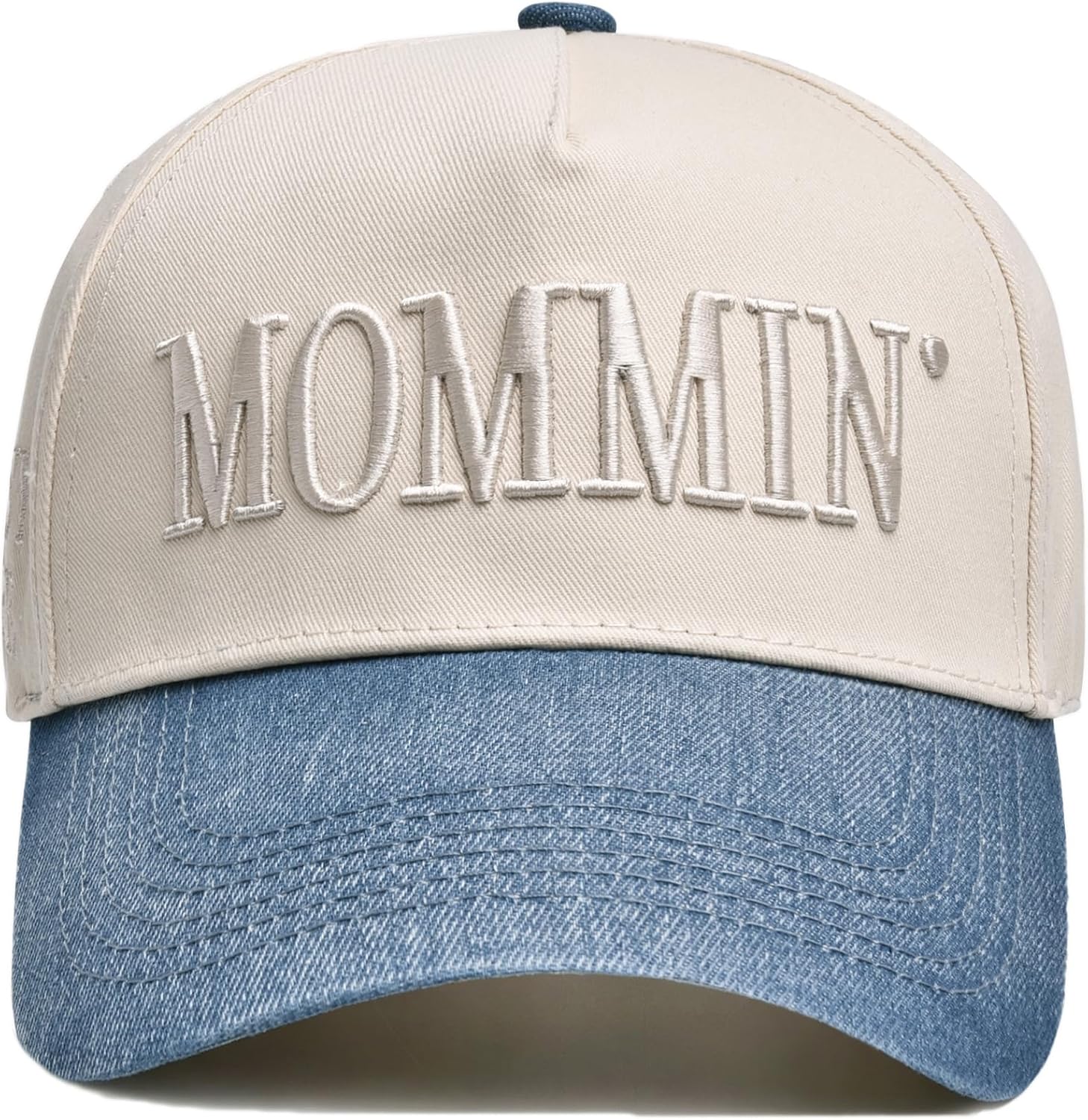 Mommin Trucker Hats Women, Embroidered Baseball Mom Essentials Womens Trucker Hat Gift for Mom Mothers Day
