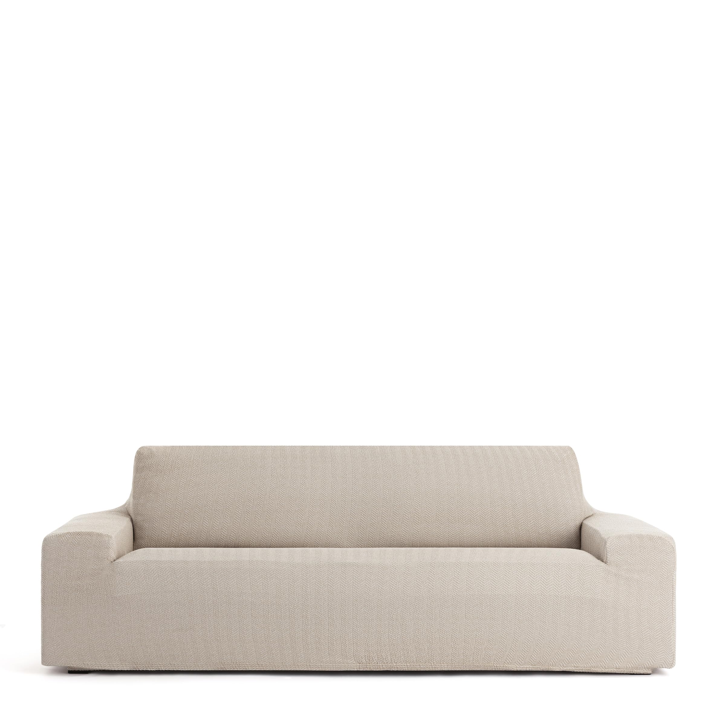 Housse de canapé Premium Jaz 4 places : protection extensible élégante pour salon chic