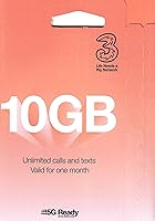 Vista 2 de Nueva tarjeta SIM prepago para Europa (Reino Unido) 10 GB Datos ilimitados Minutos/Textos para 30 días con itinerancia/uso gratuito en 71 destinos