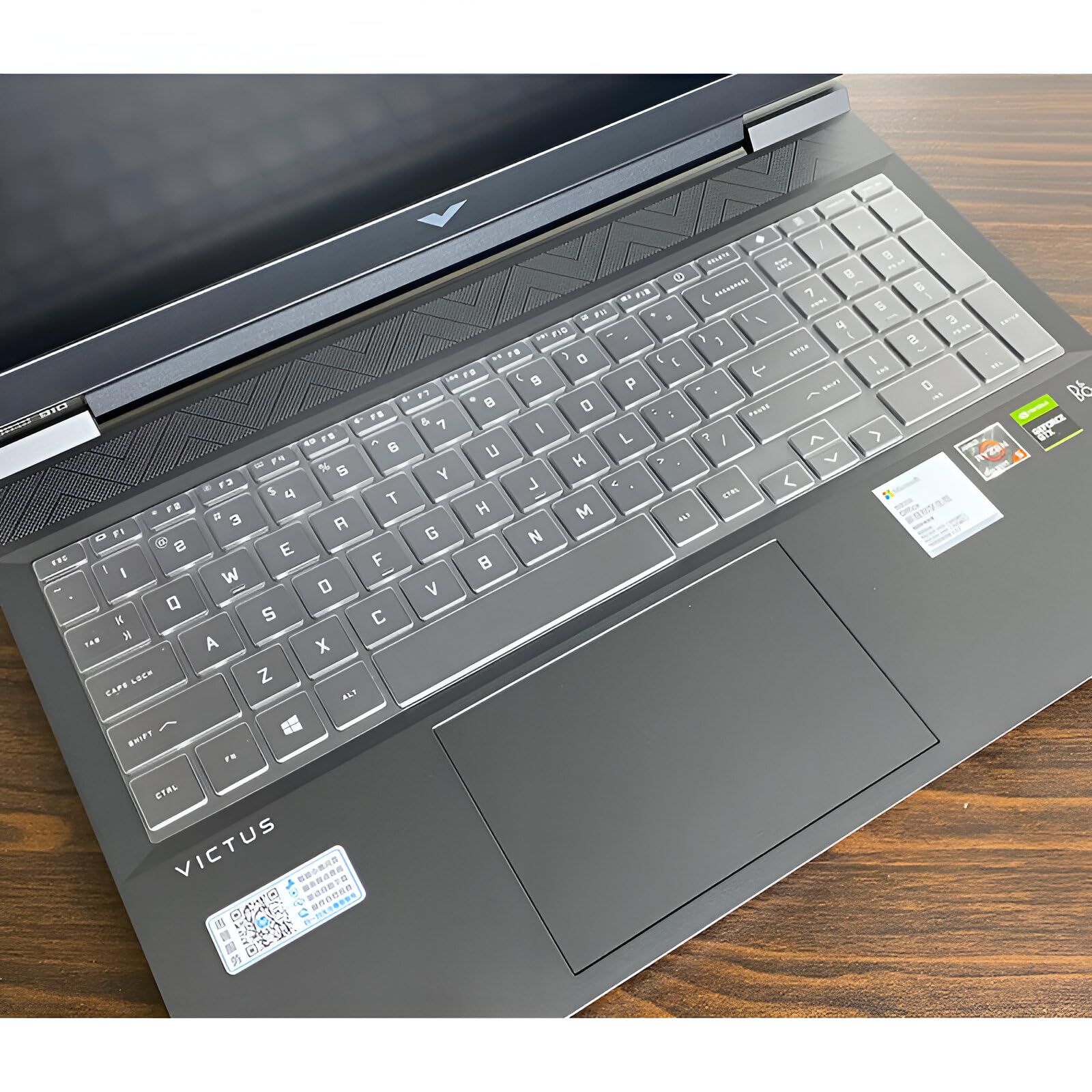 RAYA TPU Keyboard Cover Protector for HP Victus 15 [ 15-FA 15-FB Series ] (15.6 inch) & HP Victus 16 (16.1 inch) Gaming Laptops (Transparent TPU) (B0B7QDNZTY) Amazon Price History, Amazon Price Tracker