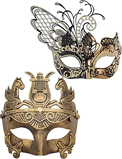 Various Venetian Couple Masks For Masquerade/Party/Ball Prom/Mardi Gras/Wedding/Wall Decoration