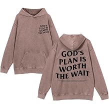 Mens Oversized Christian Hoodies Jesus God Bible Verse Faith Religious Sweatshirts Acid Wash Graphic Pullover Tops