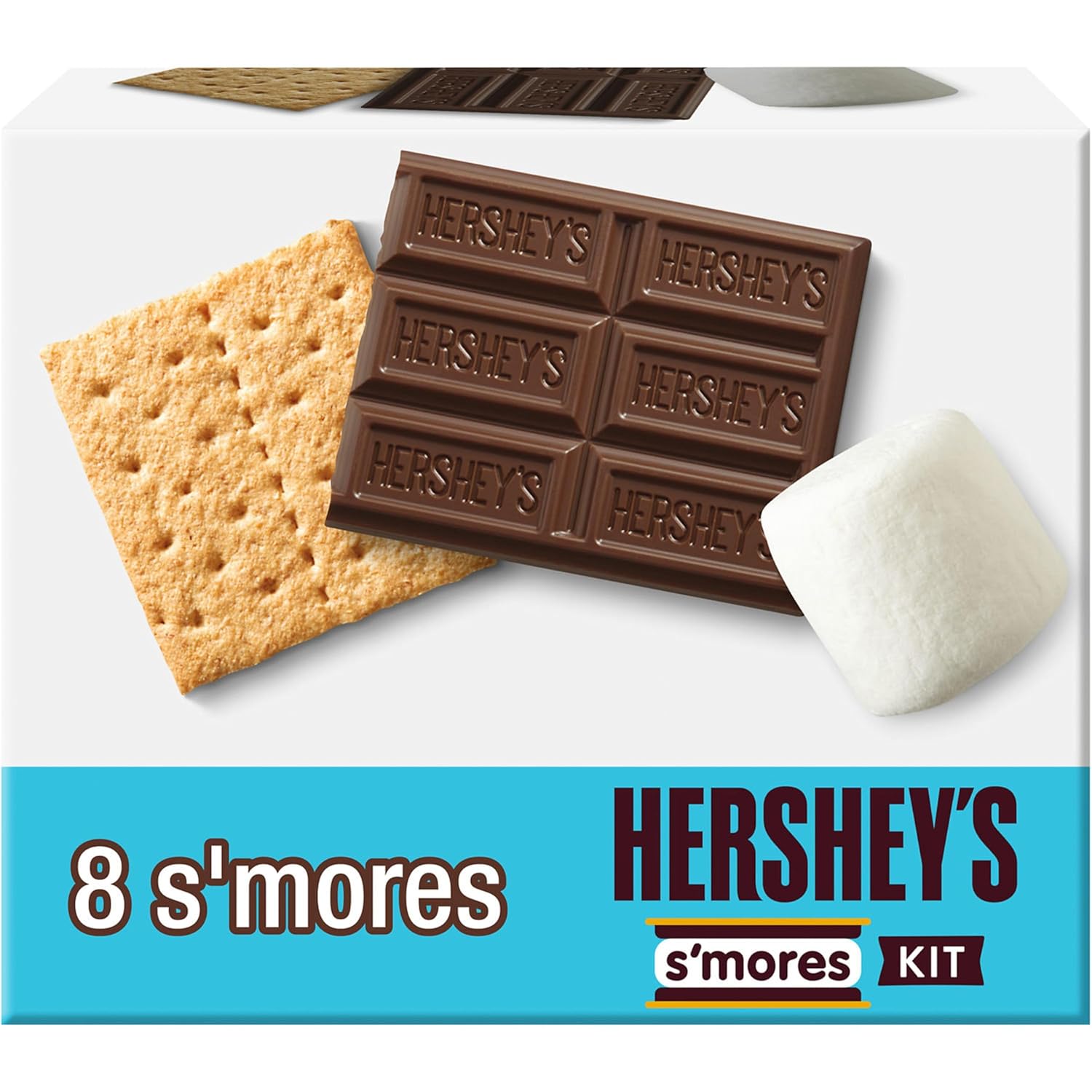 HERSHEY'S S'mores Kit Box, 14 oz (14 Ounce (Pack of 1) S'mores) Thumbnail