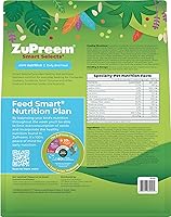 Vista 2 de ZuPreem Smart Selects - Mezcla de Pellets y semillas, alimento diario para cacatúa ninfa, agapornis, cuáqueros, cotorra, lori, alimento nutricional