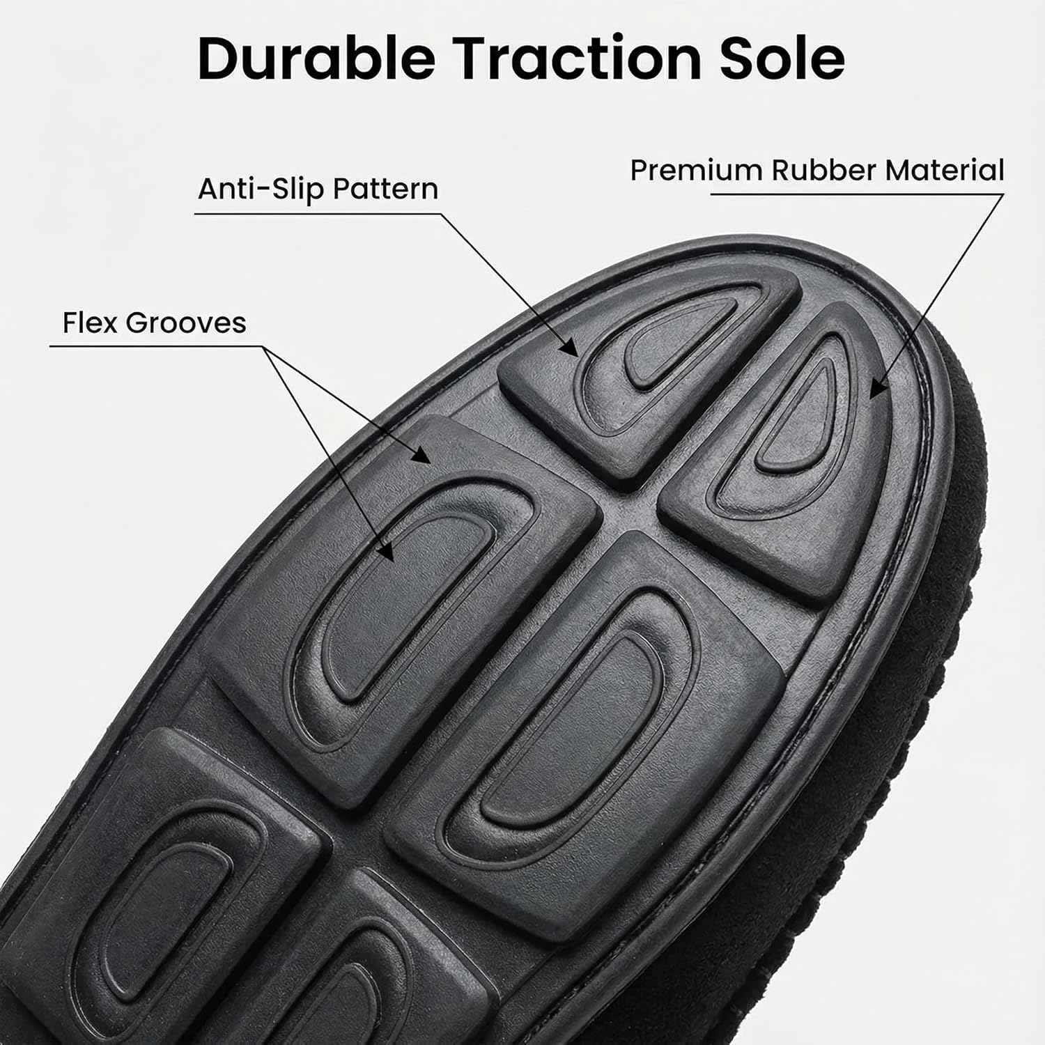 Men's Suede Flat Penny Loafers Moccasin Round Toe Non-Slip Slip-On Driving Shoes Business Work Boat Shoes - Image 6