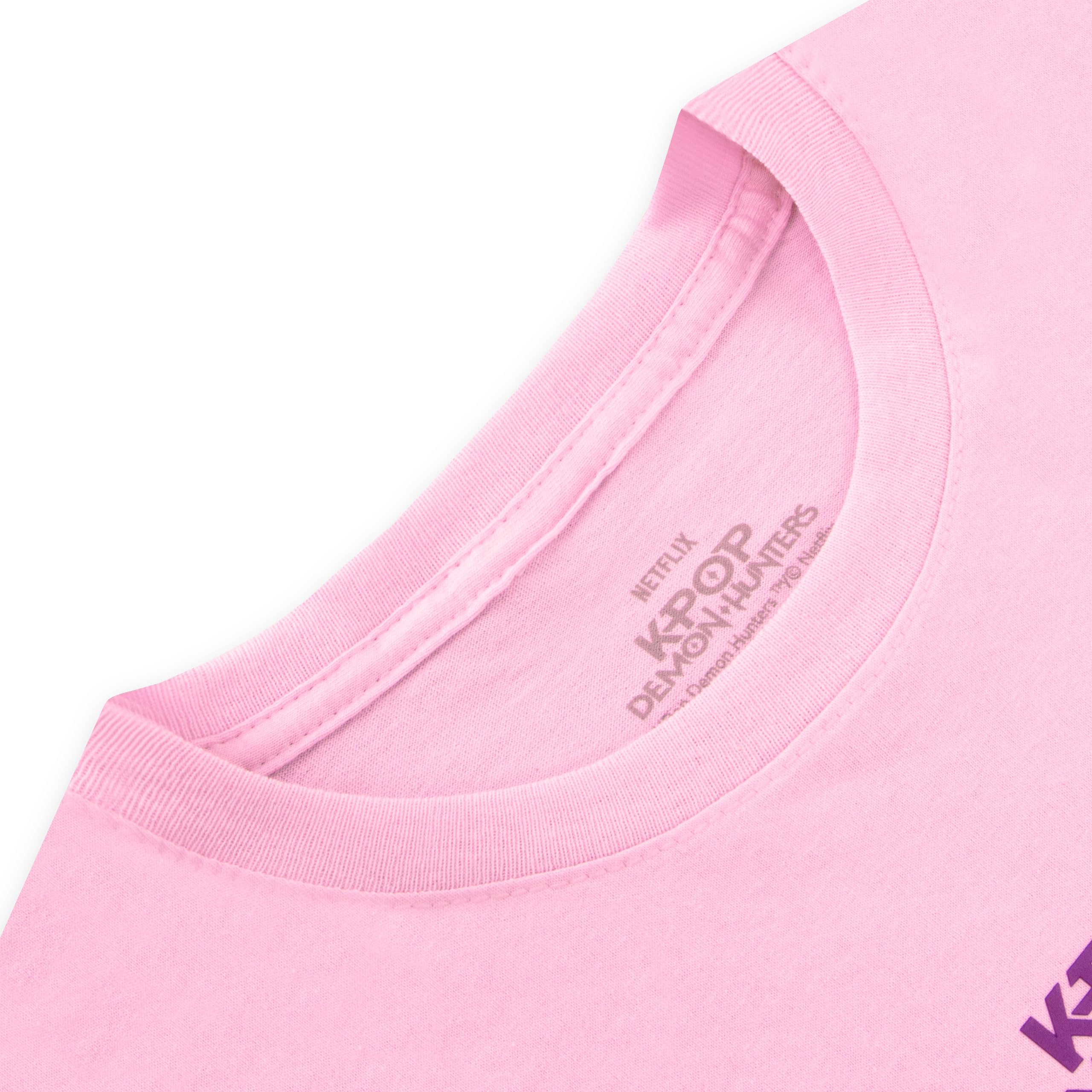 KPop Demon Hunters T-Shirt Enfant, Huntrix T Shirt Fille, Kpop Vetement Fille, Chemise Ete Filles A Manches Courtes