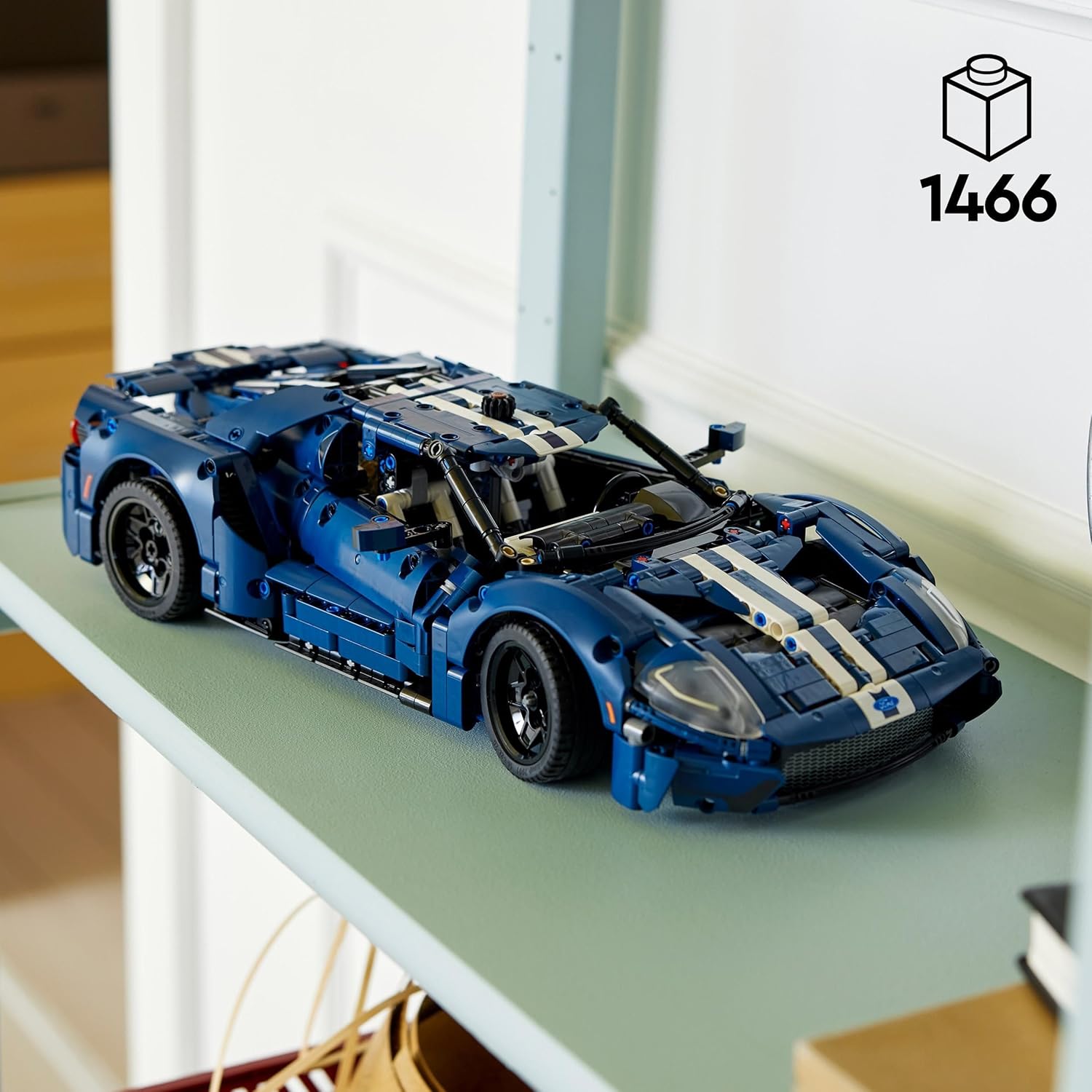 Lego Technic, 2022, Ford GT Birthday Gift, 42154, Toy Blocks, Present, Racing Car, Vehicles, Glue, Boys, Adults