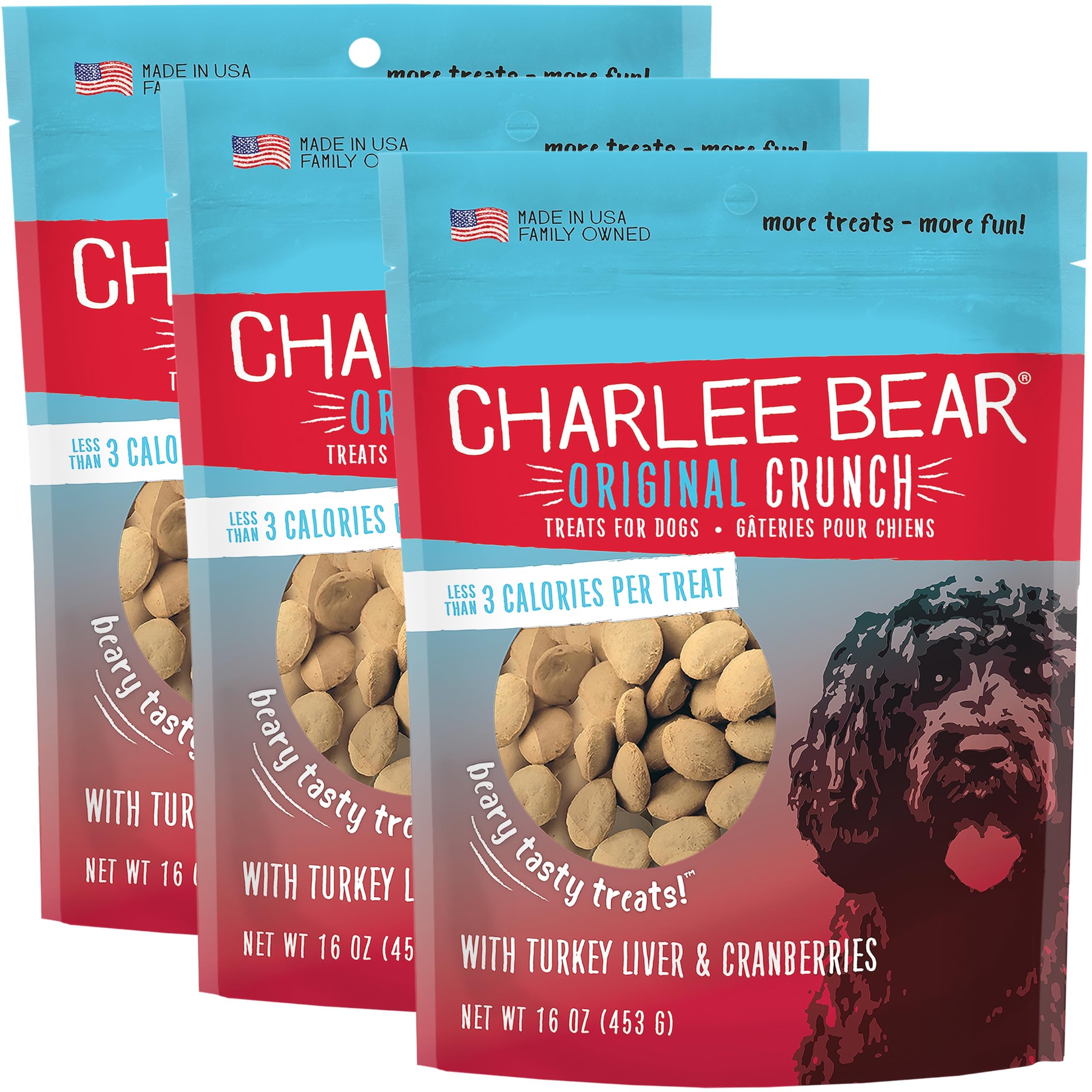 Amazon.com : Charlee Bear Original Crunch Dog Training Treats
