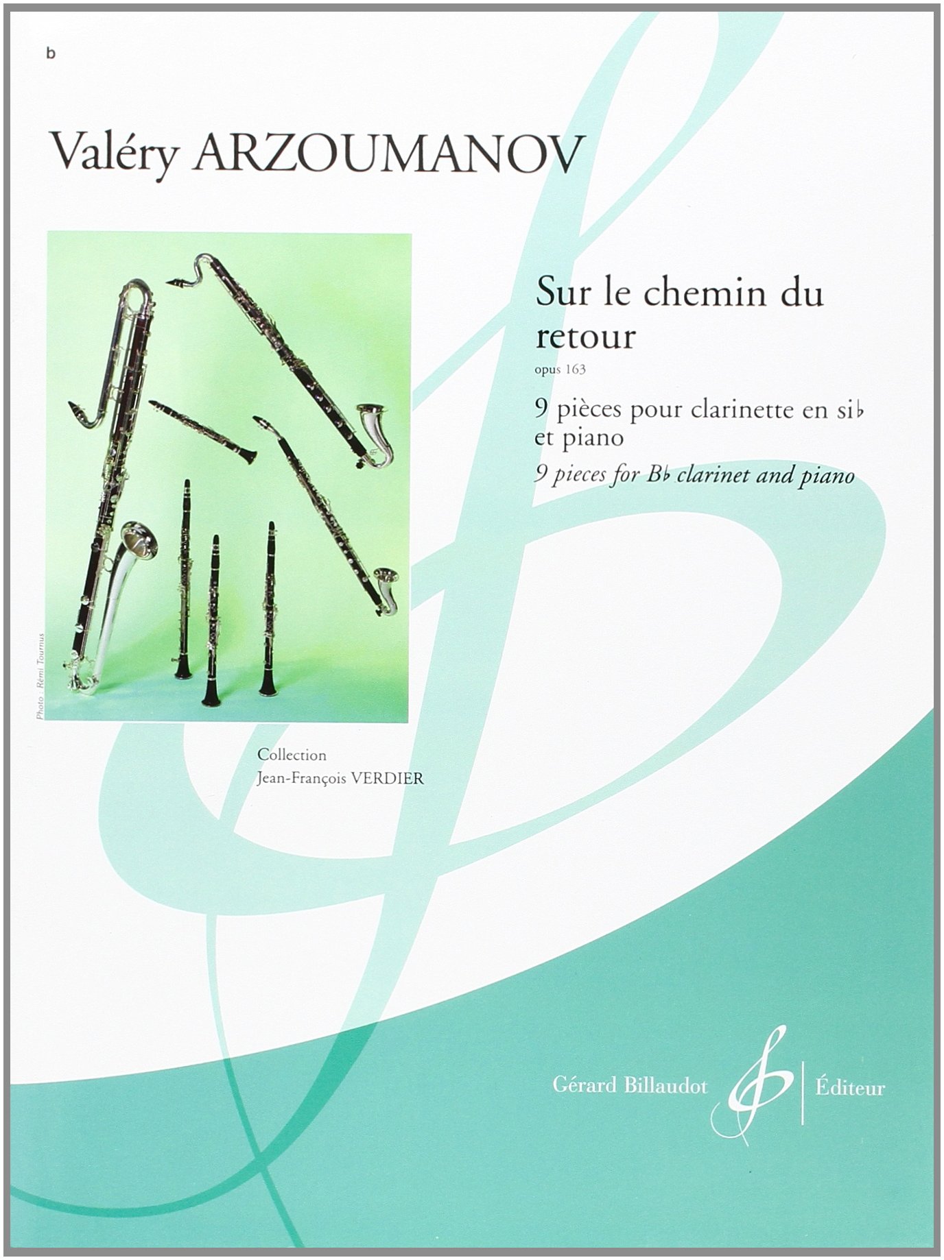 Sur le Chemin du Retour Opus 163 9 Pieces recueil partitions piano