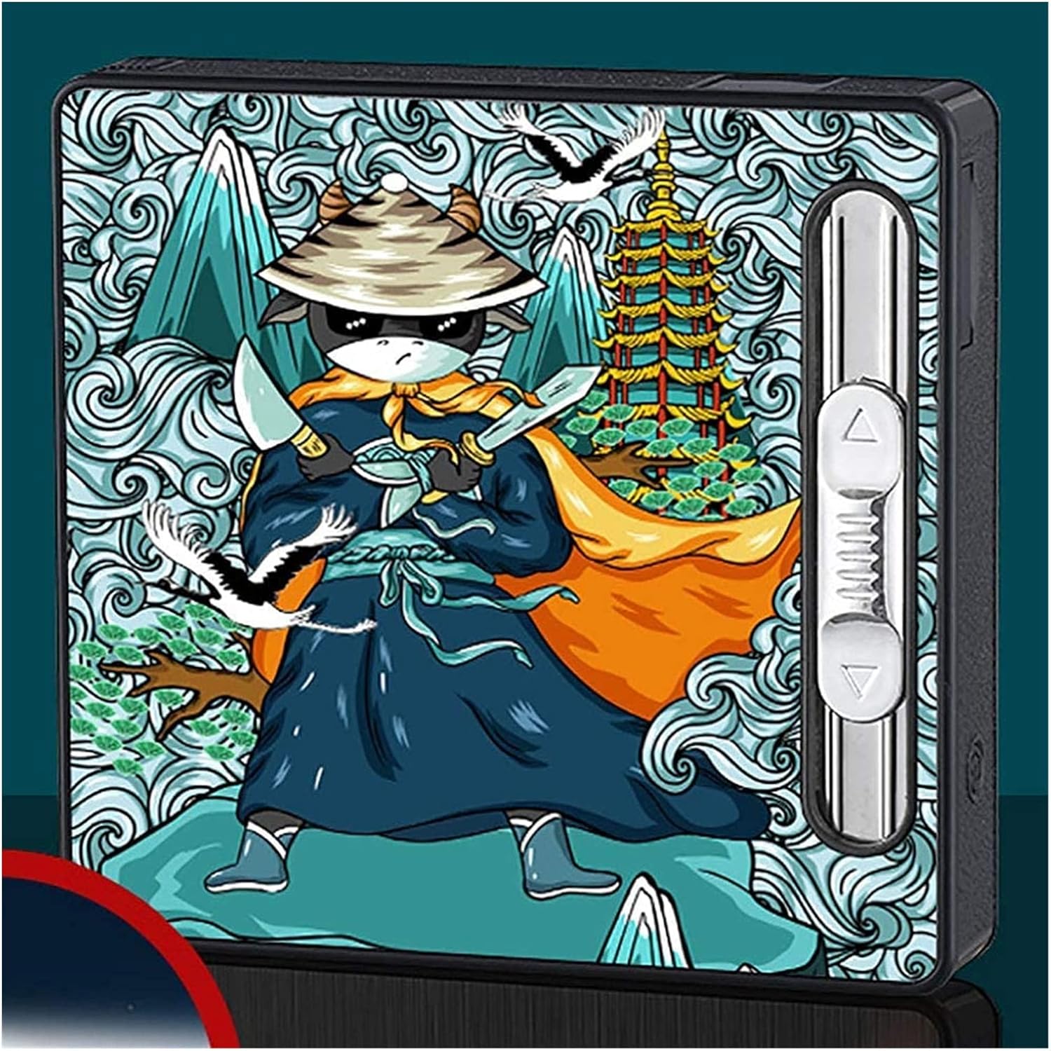 LETREM Cigar Box Cigarettes Box, Cigarette Case with