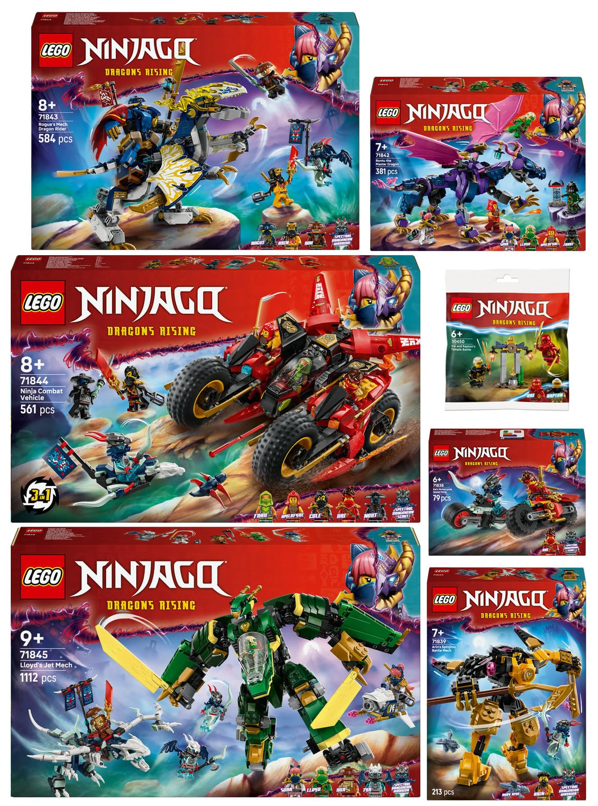 Amazon.com: LEGO Ninjago 7-piece set: 71838 Kai's motorcycle race