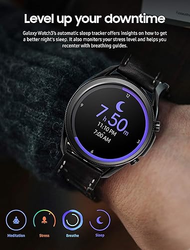 Miniatura 6 de Reloj inteligente Samsung Galaxy Watch 3 (1.772in, GPS, Bluetooth) con monitoreo de salud avanzado, seguimiento de fitness y batería de larga