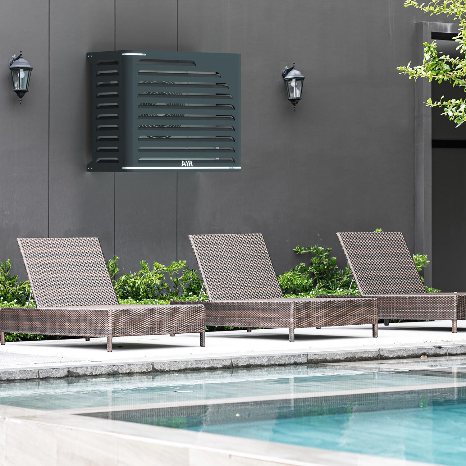 Copertura Protettiva Per Wallbox Di Ricarica Auto Elettriche - In Alluminio Composito, Antipioggia E UV, Taglia L O S - Foto 10