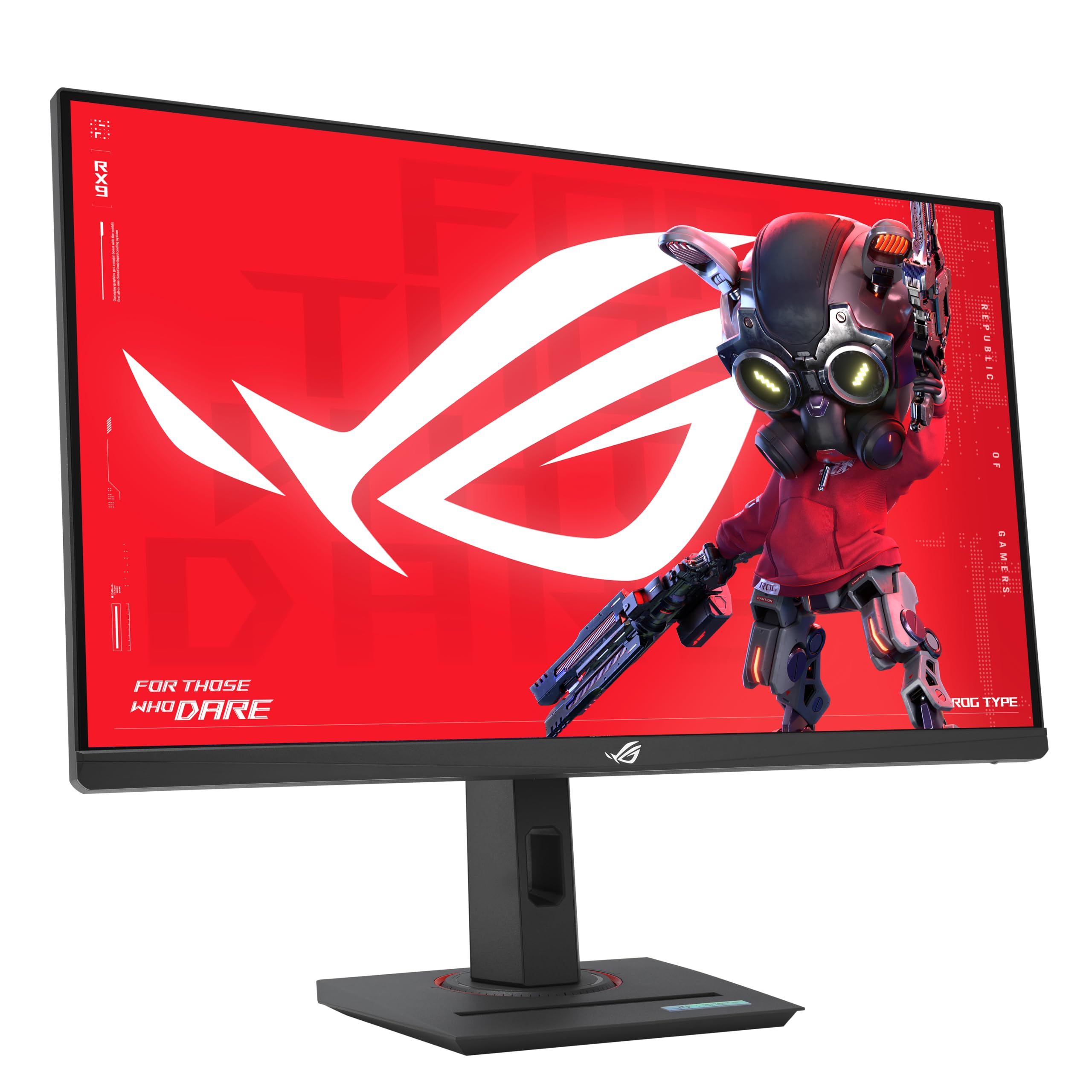 ASUS ROG Strix XG27ACMS 27" HDR Fast IPS Gaming Monitor (2560 x 1440), 0.3ms Response Time, 320Hz, ELMB Sync, Compatible with G-Sync, USB Type-C, HDMI, DisplayPort, DisplayWidget Center, Black — view 3