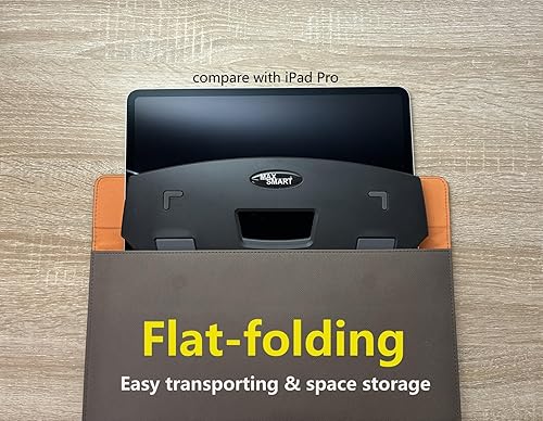 Miniatura 4 de Soporte de dibujo para tableta, soporte de almohadilla de dibujo digital, plegable, ajustable para monitores de dibujo gráfico de 9 a 16 pulgadas,