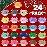 Zesua Advent Calendar 2026 – 24 mini axolotl plush surprises