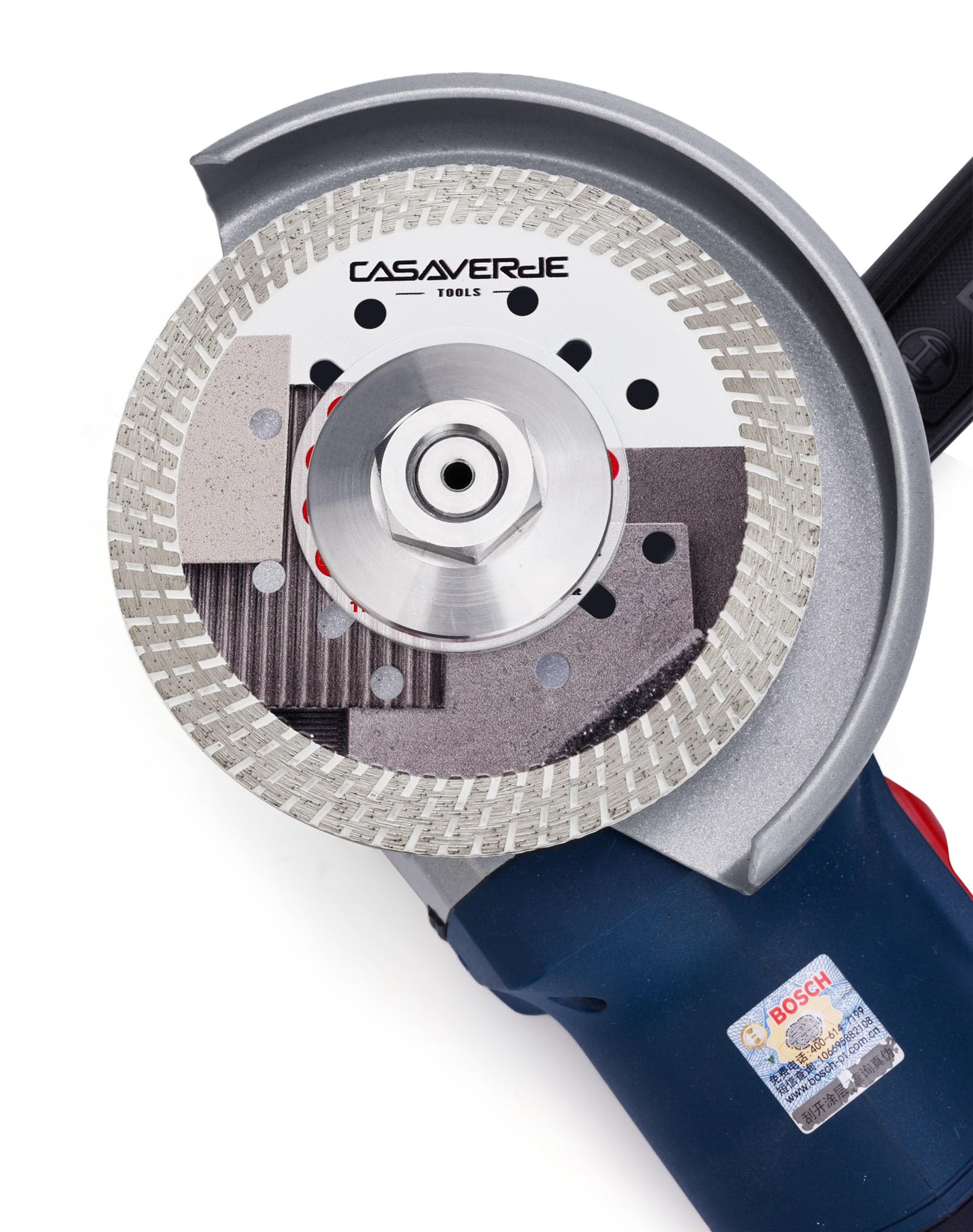Casaverde 2Pc 105mm/4" Ceramic Diamond Cutting Disc - Porcelain Tile Blade Cut on Hard Tile,Ceramic,Marble,Granite,Porcelain - Image 4